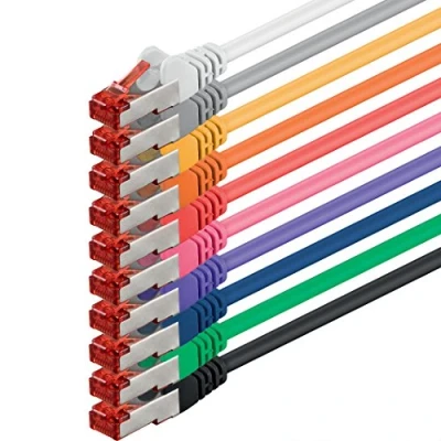 Afbeelding van 1aTTack 88268 2 meter CAT6 ethernetkabel Gigabit LAN netwerkkabel RJ45 CAT.6 kabel patch SFTP PIMF 1000 Mbit s 10 stuks kleuren