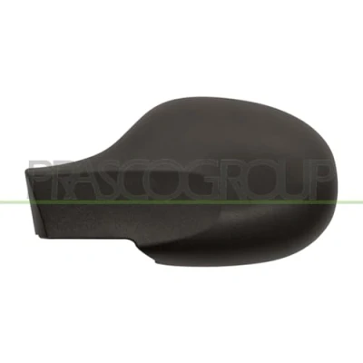 Afbeelding van PRASCO RN3067404 Afdekking, buitenspiegel Links Zwart RENAULT: TWINGO 2