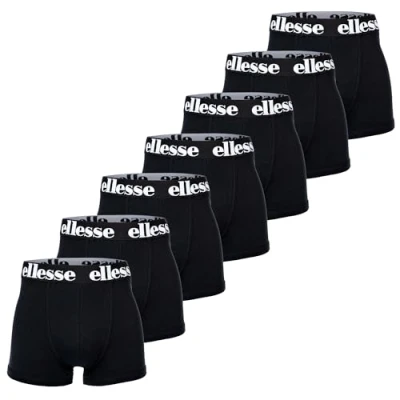 Afbeelding van Ellesse 7ER Packyema LOGO Stretch Onderbroeken, Heren, Maat: 6XL, Schwarz