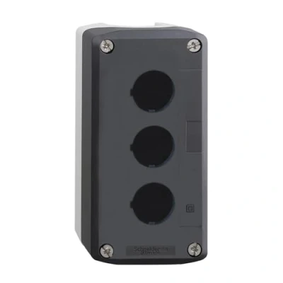 Afbeelding van Schneider Electric XALD03 Lege behuizing 3 inbouwplaatsen Zonder markering Donkergrijs, Lichtgrijs 1 stuk(s)