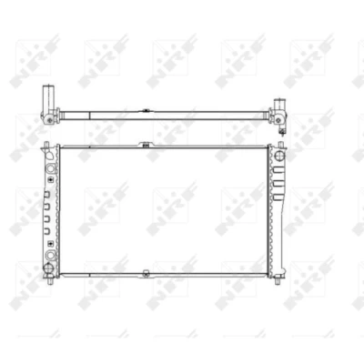 Afbeelding van Radiateur NRF 53484