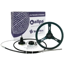 Afbeelding van Seastar light duty systeem met kabel 24&#039; (7.32m) + stuur riviera zwart