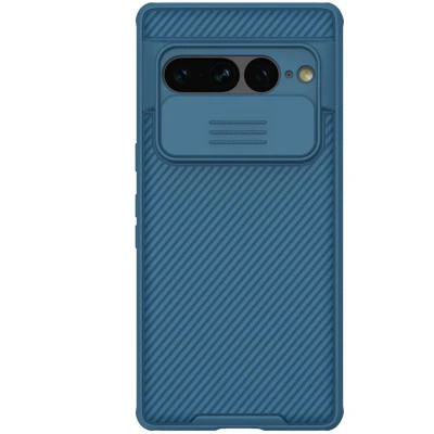 Afbeelding van Nillkin Super Frosted Shield Google Pixel 7 Pro Hoesje Blauw