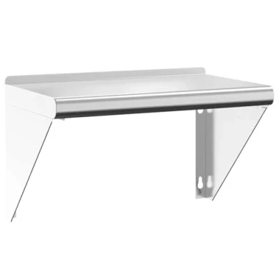 Afbeelding van Wandschap 50x30x31 cm roestvrijstaal zilverkleurig
