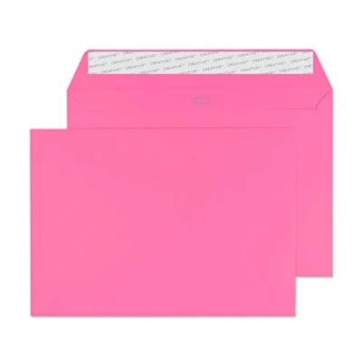 Afbeelding van Blake Creative Colour 45302 enveloppen C5, 162 x 229 mm, 120 g/m², zelfklevend, 25 stuks, roze flamingo