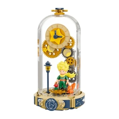 Afbeelding van PANTASY de kleine prins Time Travel Building Set, creatief bouwspeelgoed voor volwassenen en jongeren, gedetailleerd model van reis door tijd bouwstenen