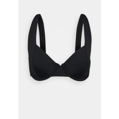 Afbeelding van Roxy Beach Classics Bikinitop, Dames, Maat: Medium, Anthracite