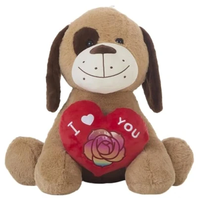 Afbeelding van Knuffel Amour Hart Hond 32 cm