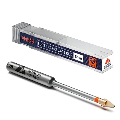 Afbeelding van Presch Tegelboor ø 6 mm Speciale boor voor keramiek, porselein en glas inclusief doos