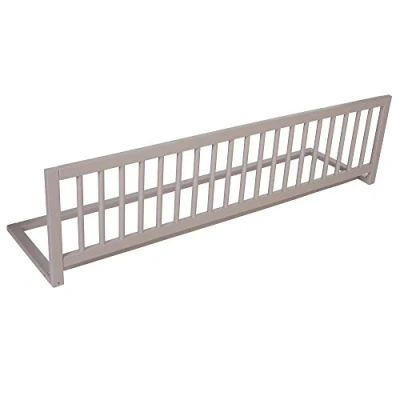 Afbeelding van Safetots Houten Bedhekje, Grijs, 38cm Hoog x 140cm Breed