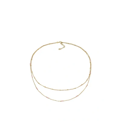 Afbeelding van Elli Layer LOOK Ketting goldcoloured, Dames, Maat: 42, Gold coloured