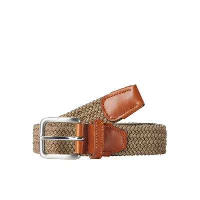 Afbeelding van Jack &amp; Jones Jacspring Woven Belt Noos Herenriem, wierook
