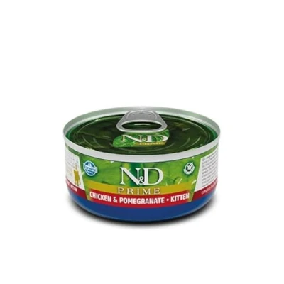 Afbeelding van N&amp;D Prime natvoeding voor de kitten Kip 70 gr. per 30 stuks