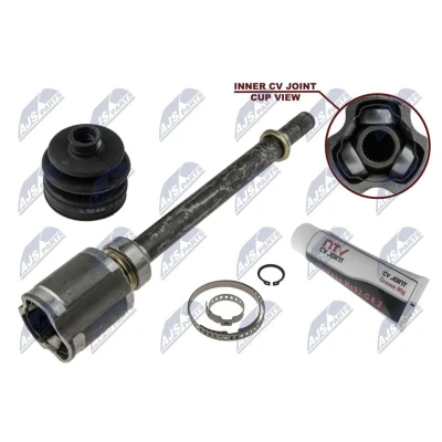 Afbeelding van NTY NPW NS 058 Homokineet Automatische versnellingsbak Vooras rechts NISSAN: Qashqai / Qashqai+2 I