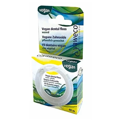 Afbeelding van Yaweco Vegan Dental Floss Waxed 1ST