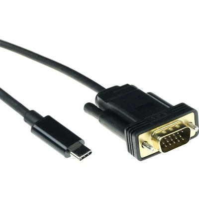 Afbeelding van ACT SB0032 USB C Conversie Kabel Type naar VGA 2 meter