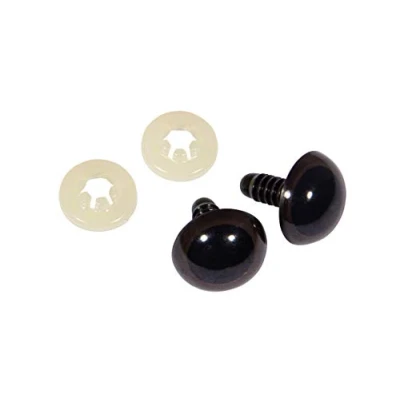 Afbeelding van Rayher Veiligheidsogen, kunststof, 18 mm, diameter 10 stuks, donkerbruin, 8911305
