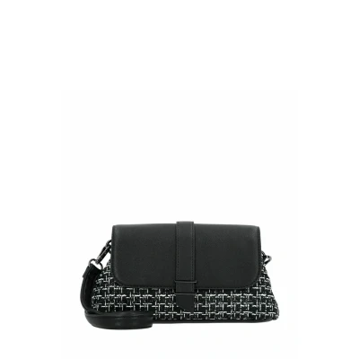 Afbeelding van Gabor schoudertas Sahar Flap Bag No Zip Mixed Black zwart