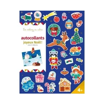 Image de Autocollants Joyeux Noël ! avec 6 décors pochette accessoires