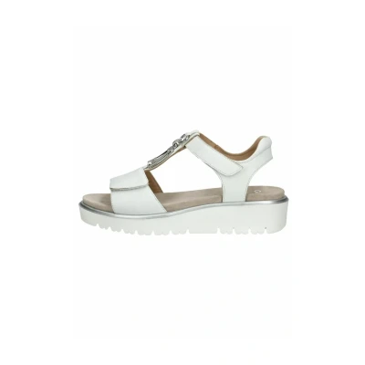 Afbeelding van ara Bilbao Sandalen met plateauzool, Dames, Maat: 36, Weiss Leer