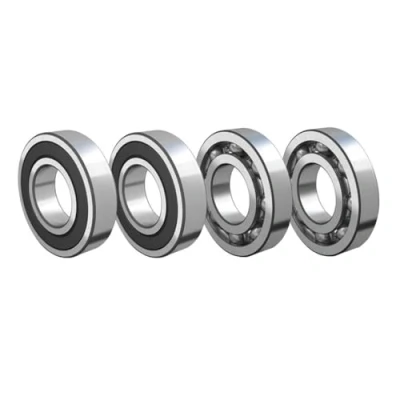 Afbeelding van TUZUK Set van 4 afgedichte kogellagers 6205 2RS 25 x 52 15 mm voorgesmeerd dubbele rubberen afdichting 6205RS groefkogellagers