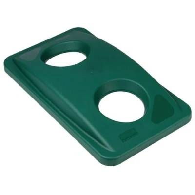 Image de Couvercle vert pour bouteilles Rubbermaid 518 287x70xmm