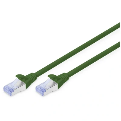 Afbeelding van Digitus DK 1532 150/G RJ45 Netwerkkabel, patchkabel CAT 5, 5e SF/UTP 15 m Groen PVC mantel, Afgeschermd (dubbel), Meerdradig 1 stuk(s)