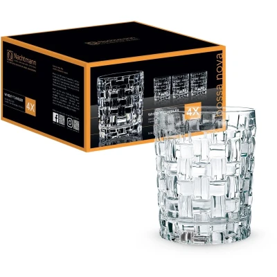 Afbeelding van Nachtmann Bossa Nova Whiskyglas Set Van 4 Transparant