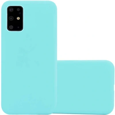 Afbeelding van Cadorabo Hoesje geschikt voor Samsung Galaxy S20 PLUS in CANDY BLAUW Beschermhoes gemaakt van flexibel TPU silicone Case Cover