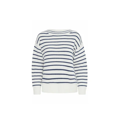 Afbeelding van b.young Bynagla Trui, Dames, Maat: XL, Marshmallow mix