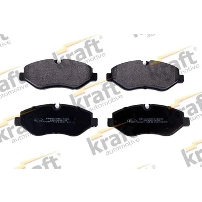 Afbeelding van KRAFT 6001400 Remblokkenset Vooras MERCEDES BENZ: Sprinter 3.5 T Van, Viano, Vito Mixto, VOLKSWAGEN: Crafter 30 35 Minibus, 50 Van