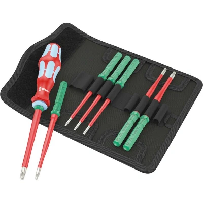 Afbeelding van Wera Kraftform Kompakt VDE Stainless 8 extra slim 1 Wisselklingset Elektronica