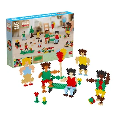 Afbeelding van Plus Learn To Build People Of The World Constructiespeelgoed Set Met Bouwstenen 275 Delige Bouwset Bouwspeelgoed Vanaf 5 Jaar