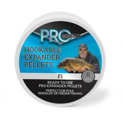 Image de Sonubaits Pro Hookable Expander Pellets (100g) Smaak : 8mm F1