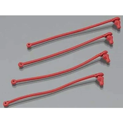 Afbeelding van Body clip retainer, red (4)