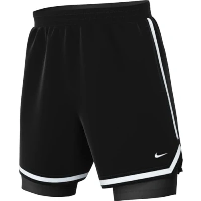 Afbeelding van Nike Performance 2in1 short, Heren, Maat: XXL, Black/white