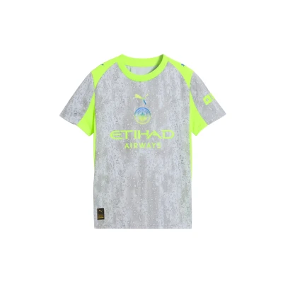 Afbeelding van PUMA Manchester City 25/26 derde shirt, Groen, Maat 15 16Y