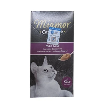 Afbeelding van 24x15g Cat Malt Cream &amp; Kaas Miamor Kattensnacks