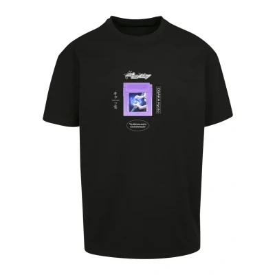 Afbeelding van Mister Tee Catch Em Oversize black Heren T shirt M Zwart