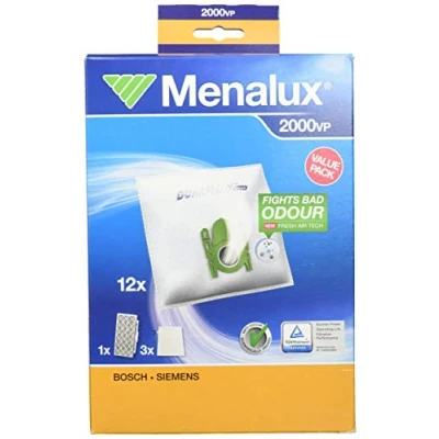Afbeelding van ELECTROLUX STOFZUIGERZAK MENALUX 2000VP 12 BAGS+1HEPA+3MCF 9001671669