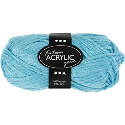 Afbeelding van Creotime Fantasia Acryl Garen Turquoise 80 M 50 G