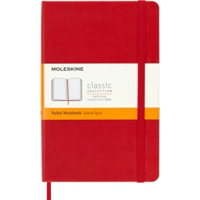 Image de MOLESKIN CARN LGN MEDIUM RIGIDE ROUGE