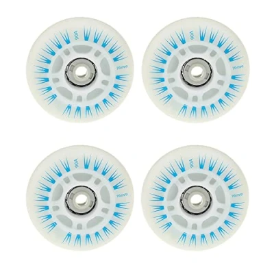 Afbeelding van CENPEK Inlineskates met led, duurzaam, helder en helder, 70 mm, blauw, 4 stuks