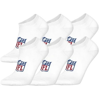 Afbeelding van NFL Shield Lot de 6 paires chaussettes sport unisexes