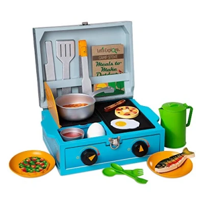 Afbeelding van Melissa &amp; Doug Let&#039;s Explore Speelset voor buiten koken