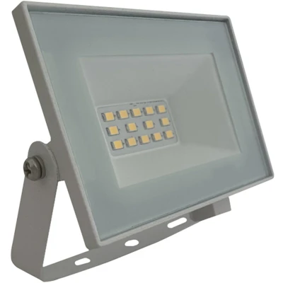 Afbeelding van V TAC VT 44012 W LED Schijnwerper E Serie IP65 Waterdicht Wit 10W 850 Lumen 4000K