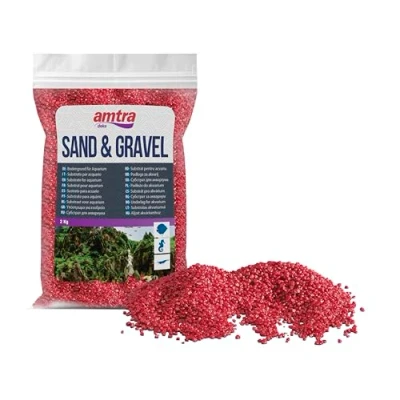 Afbeelding van AMTRA Keramische kwarts voor aquaria, 2 kg, rood