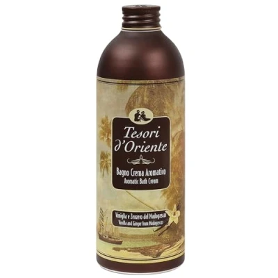 Afbeelding van Tesori d&#039;Oriente Vanille en Gember Badvloeistof 500 ml