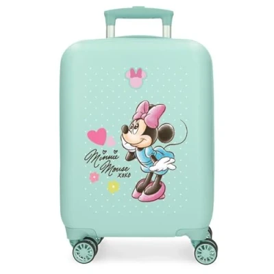 Afbeelding van Minnie Imagine Trolley 4 Wheels 50 cm Turquoise