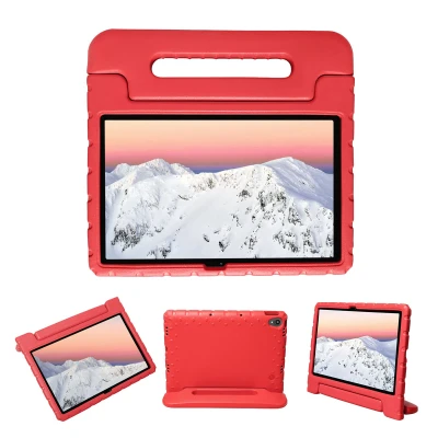 Afbeelding van iMoshion Tablet Hoes Kinderen Geschikt voor Lenovo Tab P11 Plus / Kidsproof Backcover met handvat Rood